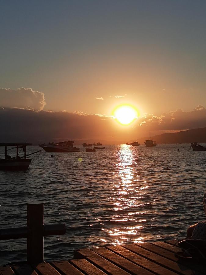 Casa Com Por Do Sol Em Canto Grande - Casa Beira Mar Bombinhas Εξωτερικό φωτογραφία